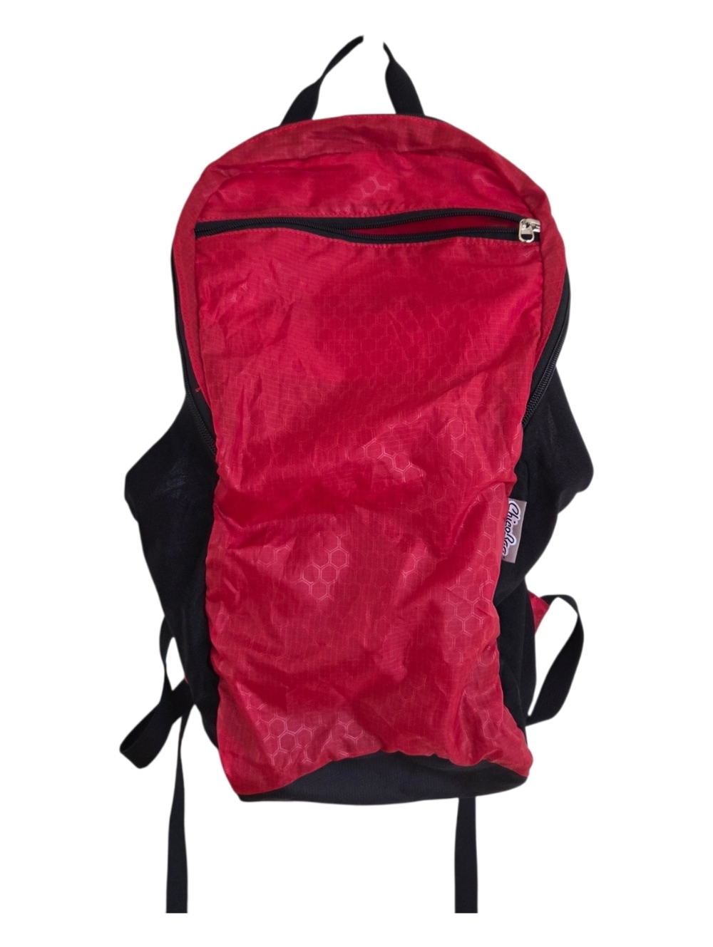 ChicoBag Ripstop Travel Pack rePETe Backpack Red NWOT 15 L
